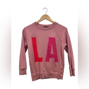 J. Crew Pink Crewneck Sweatshirt